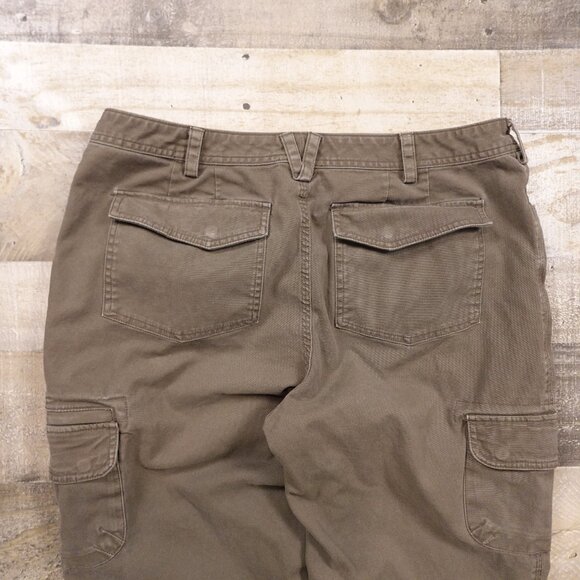Duluth Trading DuluthFlex Fire Hose Cargo Pants Women’s 16x33 Brown Workwear - Picture 10 of 12
